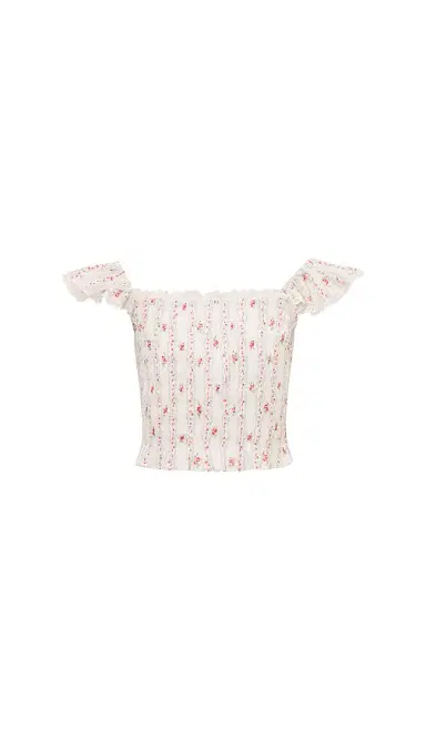 LoveShackFancy Kids Caspia Top | Thumbnail 1 LoveShackFancy Kids Caspia Top | Thumbnail 1