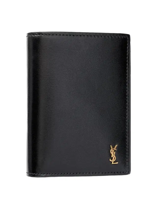 Tiny Cassandre Logo-Appliquéd Leather Bifold Wallet - Men Tiny Cassandre Logo-Appliquéd Leather Bifold Wallet - Men