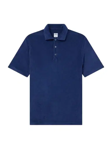 FEDELI Mondial Cotton-Terry Polo Shirt - Men | Thumbnail 1 FEDELI Mondial Cotton-Terry Polo Shirt - Men | Thumbnail 1