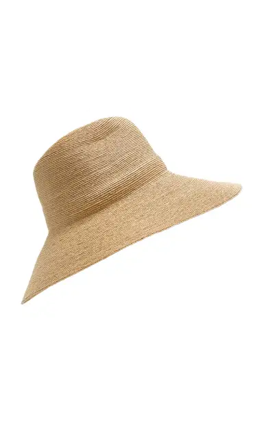 JANESSA LEONE Colette Straw Fedora | Thumbnail 3 JANESSA LEONE Colette Straw Fedora | Thumbnail 3