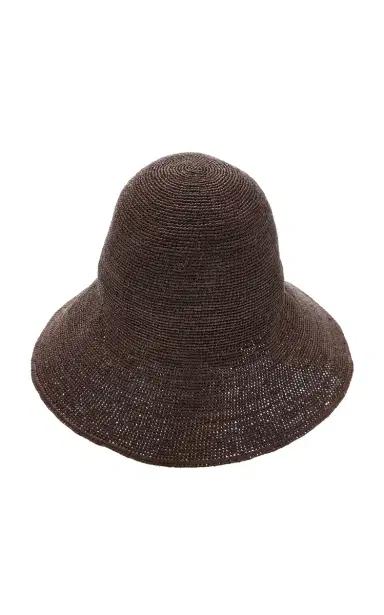 Janessa Leone Teagan Raffia Straw Bucket Hat | Thumbnail 4 Janessa Leone Teagan Raffia Straw Bucket Hat | Thumbnail 4