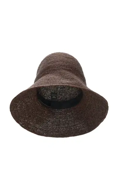 Janessa Leone Teagan Raffia Straw Bucket Hat | Thumbnail 7 Janessa Leone Teagan Raffia Straw Bucket Hat | Thumbnail 7