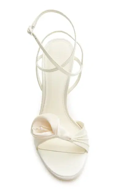 Cult Gaia Carly Satin Sandals | Thumbnail 3 Cult Gaia Carly Satin Sandals | Thumbnail 3