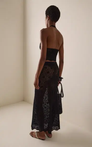 Nili Lotan Nika Crochet Cotton Maxi Skirt | Thumbnail 4 Nili Lotan Nika Crochet Cotton Maxi Skirt | Thumbnail 4