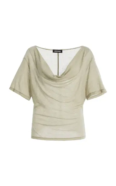 EB Denim Madeo Cowl Neck Jersey Top | Thumbnail 3 EB Denim Madeo Cowl Neck Jersey Top | Thumbnail 3