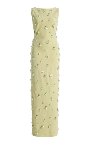 Simkhai Claudia Embellished Crepe Midi Dress | Thumbnail 8 Simkhai Claudia Embellished Crepe Midi Dress | Thumbnail 8