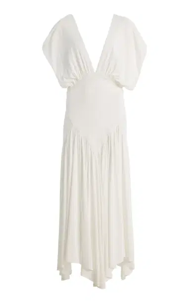 Paris Georgia Sloane Ruffled Midi Dress | Thumbnail 1 Paris Georgia Sloane Ruffled Midi Dress | Thumbnail 1