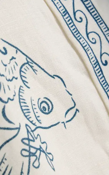 ALÉMAIS Lucky Printed Linen Shirt | Thumbnail 5 ALÉMAIS Lucky Printed Linen Shirt | Thumbnail 5