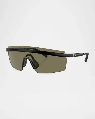 Oliver Peoples x Roger Federer Men's R-4 Plastic Shield Sunglasses | Thumbnail 2 Oliver Peoples x Roger Federer Men's R-4 Plastic Shield Sunglasses | Thumbnail 2