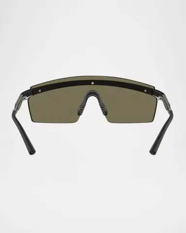 Oliver Peoples x Roger Federer Men's R-4 Plastic Shield Sunglasses | Thumbnail 3 Oliver Peoples x Roger Federer Men's R-4 Plastic Shield Sunglasses | Thumbnail 3