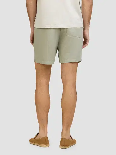 Onia Men's Air Linen-Blend Shorts - Elm | Thumbnail 3 Onia Men's Air Linen-Blend Shorts - Elm | Thumbnail 3