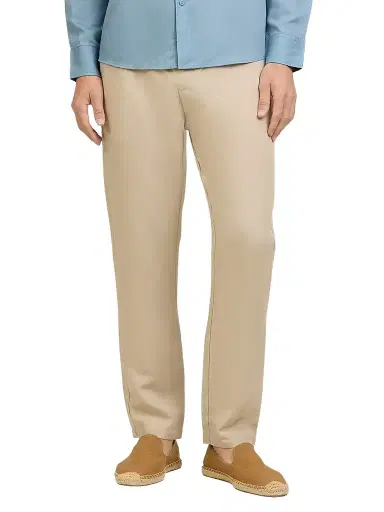 Onia Men's Air Linen-Blend Drawstring Pants - Dune | Thumbnail 1 Onia Men's Air Linen-Blend Drawstring Pants - Dune | Thumbnail 1