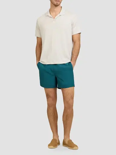 Onia Men's Shaun Stretch-Linen Polo Shirt - | Thumbnail 2 Onia Men's Shaun Stretch-Linen Polo Shirt - | Thumbnail 2
