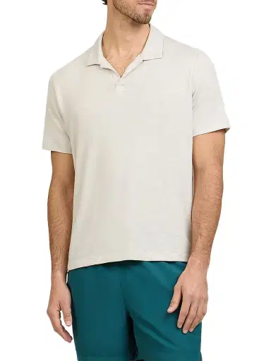 Onia Men's Shaun Stretch-Linen Polo Shirt - | Thumbnail 1 Onia Men's Shaun Stretch-Linen Polo Shirt - | Thumbnail 1