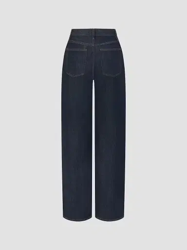 FRAME Women's The Off Duty Drawstring Bow Jeans - Rinse | Thumbnail 8 FRAME Women's The Off Duty Drawstring Bow Jeans - Rinse | Thumbnail 8