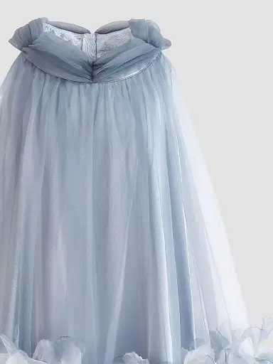 Tulleen Little Girl's & Girl's Elaris Dress - Blue | Thumbnail 6 Tulleen Little Girl's & Girl's Elaris Dress - Blue | Thumbnail 6