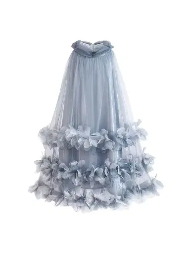 Tulleen Little Girl's & Girl's Elaris Dress - Blue | Thumbnail 1 Tulleen Little Girl's & Girl's Elaris Dress - Blue | Thumbnail 1