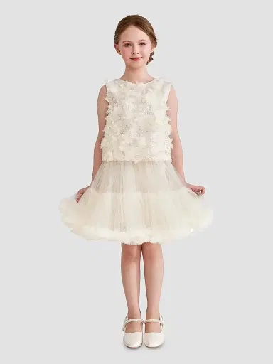 Tulleen Little Girl's & Girl's Amorette Dress Set - | Thumbnail 2 Tulleen Little Girl's & Girl's Amorette Dress Set - | Thumbnail 2