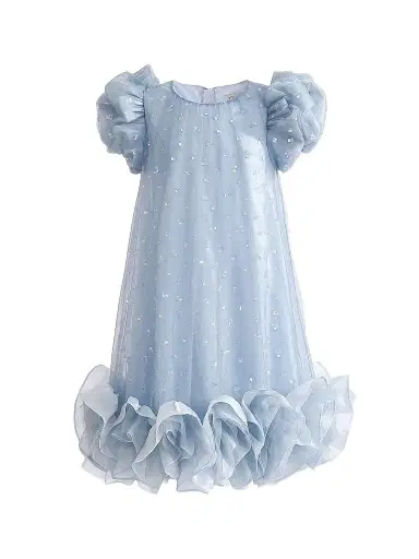 Tulleen Little Girl's & Girl's Thalina Dress - Blue | Thumbnail 1 Tulleen Little Girl's & Girl's Thalina Dress - Blue | Thumbnail 1