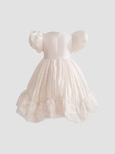 Tulleen Little Girl's & Girl's Aurora Dress - Pink | Thumbnail 4 Tulleen Little Girl's & Girl's Aurora Dress - Pink | Thumbnail 4
