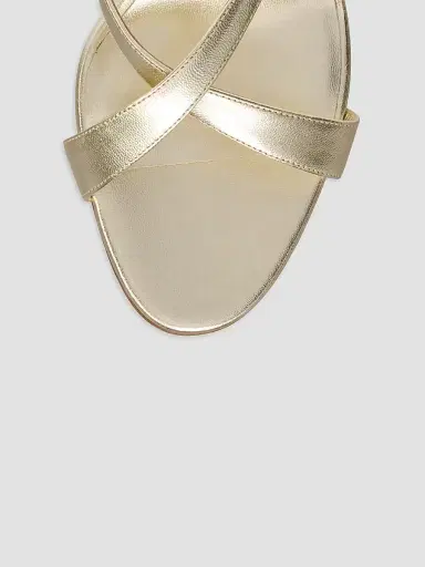 Christian Louboutin Women's Mulazee Cross Sandals - Platine | Thumbnail 4 Christian Louboutin Women's Mulazee Cross Sandals - Platine | Thumbnail 4