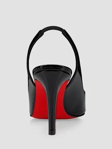 Christian Louboutin Women's Fanny Love Slingback Heels - Black | Thumbnail 3 Christian Louboutin Women's Fanny Love Slingback Heels - Black | Thumbnail 3