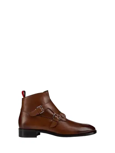 Christian Louboutin Men's Chambelimonk Boots - Havane - Size 13.5 | Thumbnail 1 Christian Louboutin Men's Chambelimonk Boots - Havane - Size 13.5 | Thumbnail 1