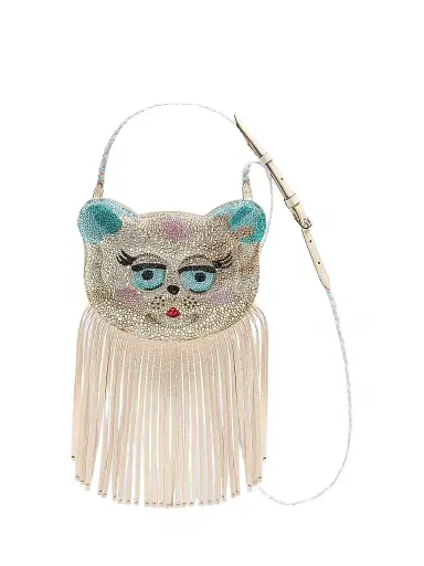Valentino Garavani Women's Le Chat De La Maison Shoulder Bag with Rhinestones | Thumbnail 1 Valentino Garavani Women's Le Chat De La Maison Shoulder Bag with Rhinestones | Thumbnail 1