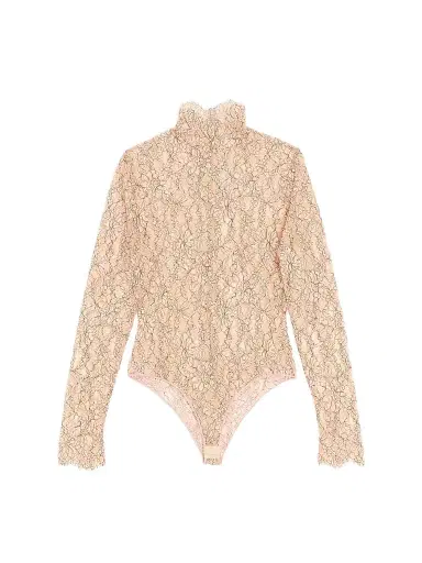 Valentino Garavani Women's Rebrodé Lace Bodysuit - Skin | Thumbnail 1 Valentino Garavani Women's Rebrodé Lace Bodysuit - Skin | Thumbnail 1