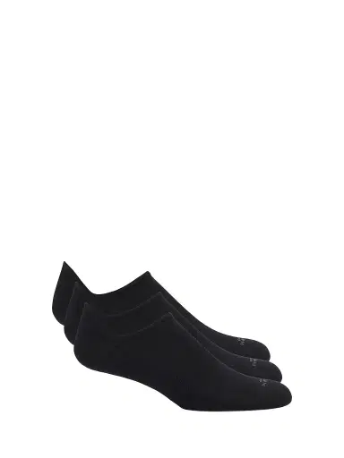 Marcoliani Men's Invisible No-Show Socks 3-Pack - Black | Thumbnail 1 Marcoliani Men's Invisible No-Show Socks 3-Pack - Black | Thumbnail 1