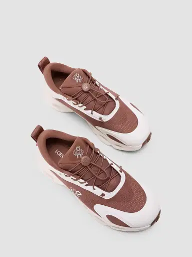 Loewe Men's X ON Cloudsolo Low-Top Sneakers - Taupe Eggshell - Size 7 | Thumbnail 4 Loewe Men's X ON Cloudsolo Low-Top Sneakers - Taupe Eggshell - Size 7 | Thumbnail 4