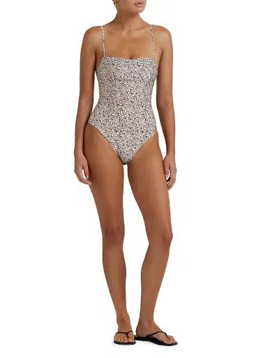 Peony Women's Tapestry Poolside One-Piece Swimsuit - Foliage | Thumbnail 2 Peony Women's Tapestry Poolside One-Piece Swimsuit - Foliage | Thumbnail 2