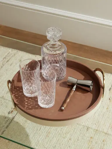 Ralph Lauren Home Garrett Canvas, Leather and Brass Tray - Men | Thumbnail 2 Ralph Lauren Home Garrett Canvas, Leather and Brass Tray - Men | Thumbnail 2
