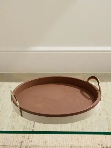 Ralph Lauren Home Garrett Canvas, Leather and Brass Tray - Men | Thumbnail 1 Ralph Lauren Home Garrett Canvas, Leather and Brass Tray - Men | Thumbnail 1