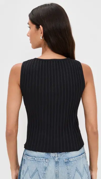 Free People Tilly Vest Black | Thumbnail 3 Free People Tilly Vest Black | Thumbnail 3