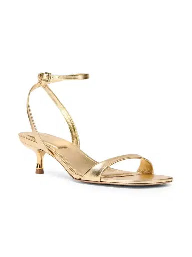 SIMKHAI Women's Hannah 35MM Strappy Leather Sandals - Golden Haze | Thumbnail 2 SIMKHAI Women's Hannah 35MM Strappy Leather Sandals - Golden Haze | Thumbnail 2