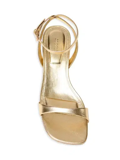 SIMKHAI Women's Hannah 35MM Strappy Leather Sandals - Golden Haze | Thumbnail 3 SIMKHAI Women's Hannah 35MM Strappy Leather Sandals - Golden Haze | Thumbnail 3