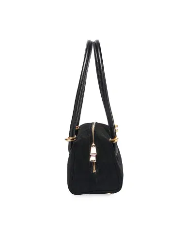 SIMKHAI Women's Devon Suede Shoulder Bag - Black | Thumbnail 3 SIMKHAI Women's Devon Suede Shoulder Bag - Black | Thumbnail 3