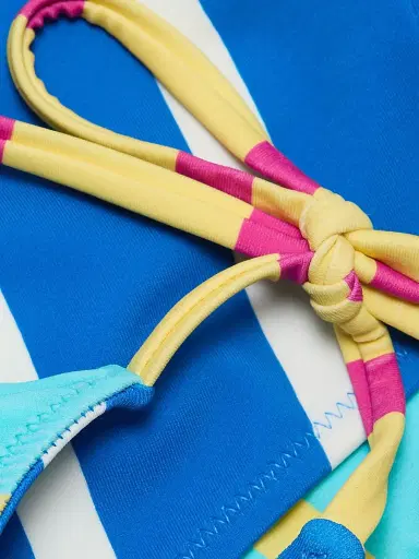 Solid & Striped Women's The Iris Reversible Bikini Bottom - Colorblock Stripe - Size XS | Thumbnail 8 Solid & Striped Women's The Iris Reversible Bikini Bottom - Colorblock Stripe - Size XS | Thumbnail 8
