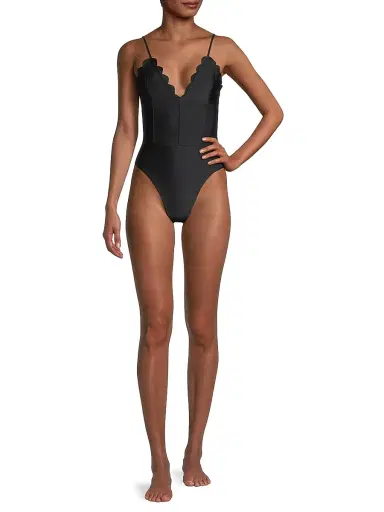 Ramy Brook Women's Mikayla Scalloped One-Piece Swimsuit | Thumbnail 2 Ramy Brook Women's Mikayla Scalloped One-Piece Swimsuit | Thumbnail 2