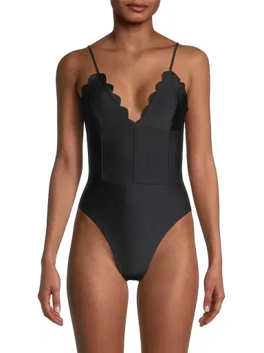 Ramy Brook Women's Mikayla Scalloped One-Piece Swimsuit | Thumbnail 3 Ramy Brook Women's Mikayla Scalloped One-Piece Swimsuit | Thumbnail 3