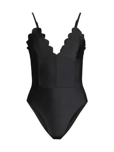 Ramy Brook Women's Mikayla Scalloped One-Piece Swimsuit | Thumbnail 1 Ramy Brook Women's Mikayla Scalloped One-Piece Swimsuit | Thumbnail 1