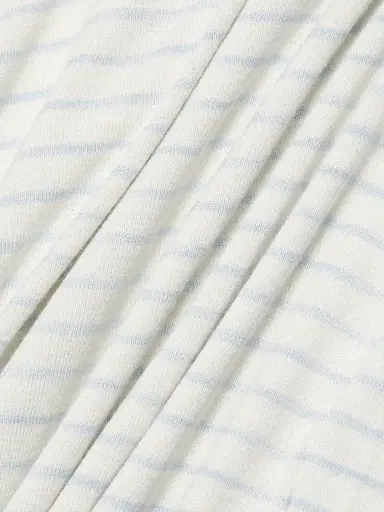 rag & bone Women's The Knit Stripe Polo Shirt - Pale | Thumbnail 7 rag & bone Women's The Knit Stripe Polo Shirt - Pale | Thumbnail 7