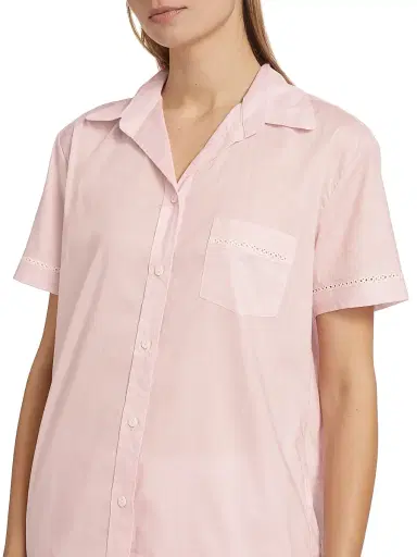 Pour Les Femmes Women's Core Classics Pajama Set - Pink | Thumbnail 6 Pour Les Femmes Women's Core Classics Pajama Set - Pink | Thumbnail 6