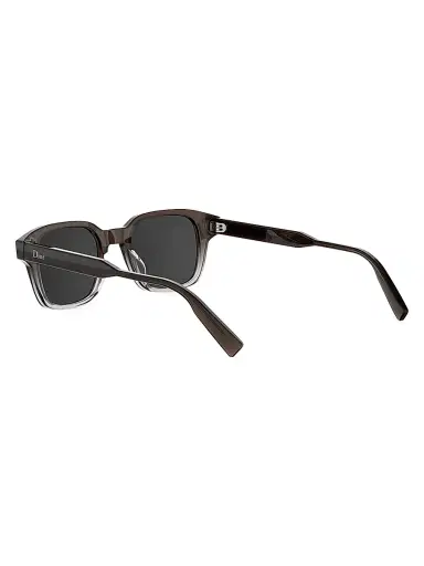 Dior Men's DioRibbon R1I 48MM Square Sunglasses - Dark Brown Smoke | Thumbnail 4 Dior Men's DioRibbon R1I 48MM Square Sunglasses - Dark Brown Smoke | Thumbnail 4
