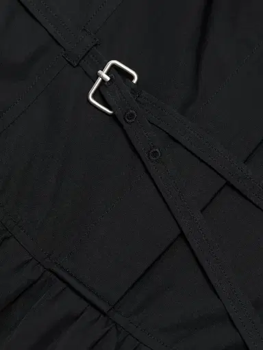 Co Women's tton Belted Midi-Shirtdress - Black | Thumbnail 7 Co Women's tton Belted Midi-Shirtdress - Black | Thumbnail 7