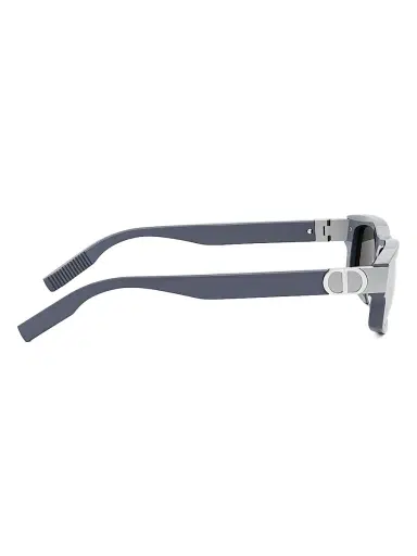 Dior Men's CD Icon S2I 55MM Rectangular Sunglasses - Grey Smoke Mirror | Thumbnail 8 Dior Men's CD Icon S2I 55MM Rectangular Sunglasses - Grey Smoke Mirror | Thumbnail 8