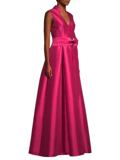 Aidan Mattox Women's Sleeveless Ball Gown | Thumbnail 4 Aidan Mattox Women's Sleeveless Ball Gown | Thumbnail 4