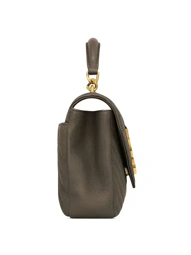 Saint Laurent Women's College Shoulder Bag in Quilted Leather - Light Musk | Thumbnail 4 Saint Laurent Women's College Shoulder Bag in Quilted Leather - Light Musk | Thumbnail 4