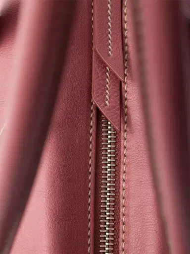 Prada Women's Medium Antiqued Leather Shoulder Bag - Pink | Thumbnail 7 Prada Women's Medium Antiqued Leather Shoulder Bag - Pink | Thumbnail 7